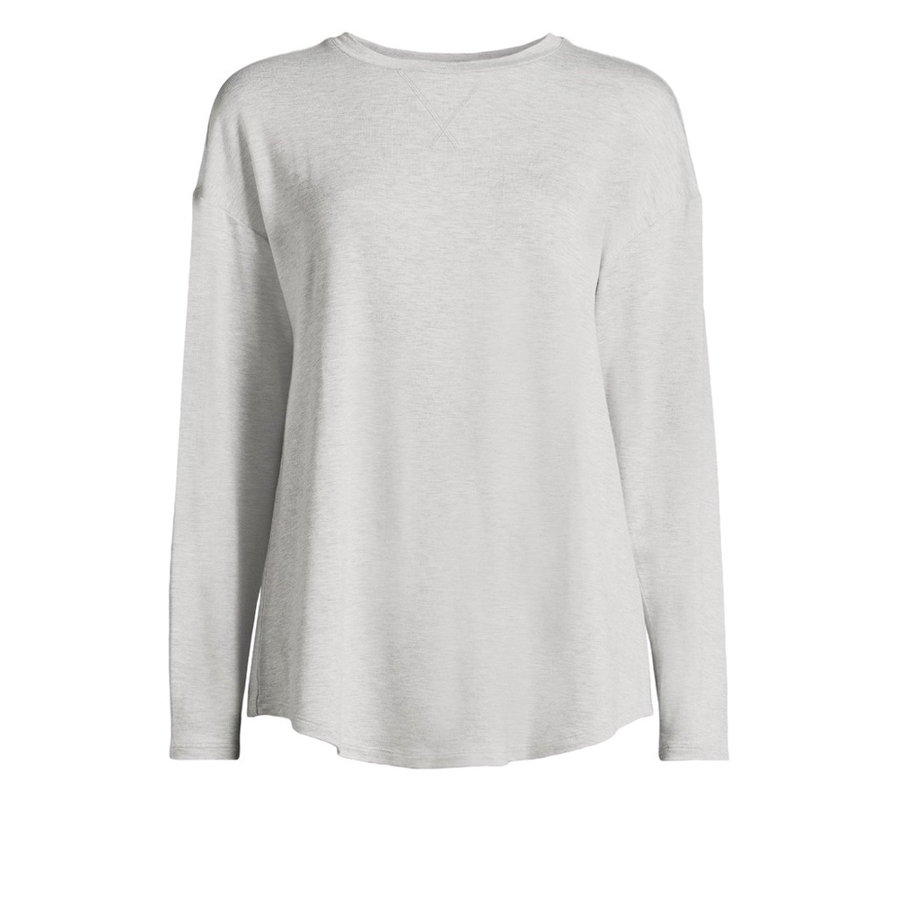 Women's Relaxed Fit Super Soft Knit Tunic Top Size M